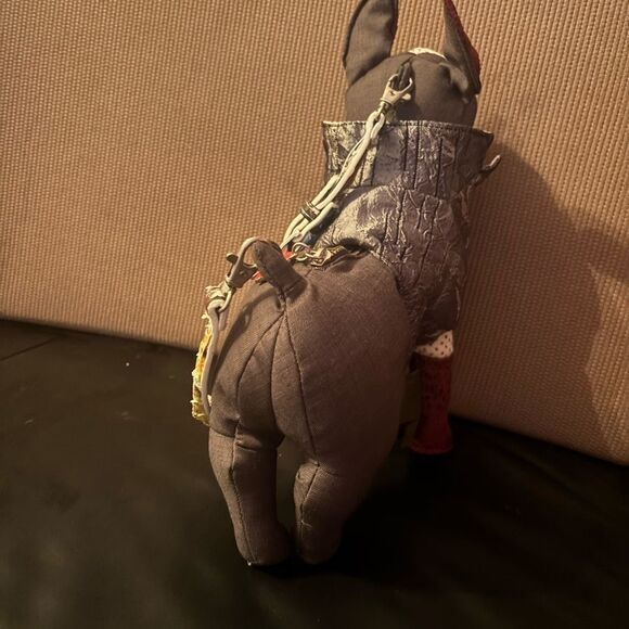 Fuzzy Nation Limited-Edition ‘Boston-in-Boots Elvis’ Purse dog design handbag - Picture 4 of 11